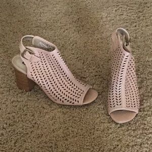 White Mtn Peep Toe Heels